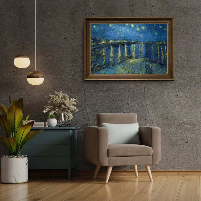 40x50 cm rolled Paint by Numbers kit with double paint