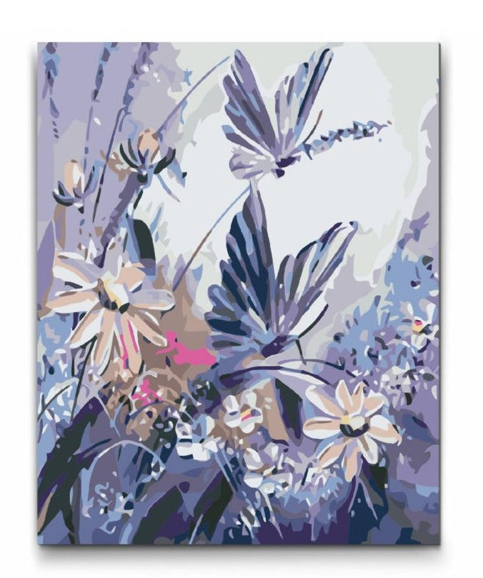 butterfly paint by numbers
